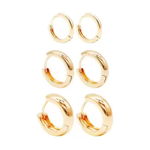 Aurelia Hoop Hug Gold Earrings | Vivori Reviews